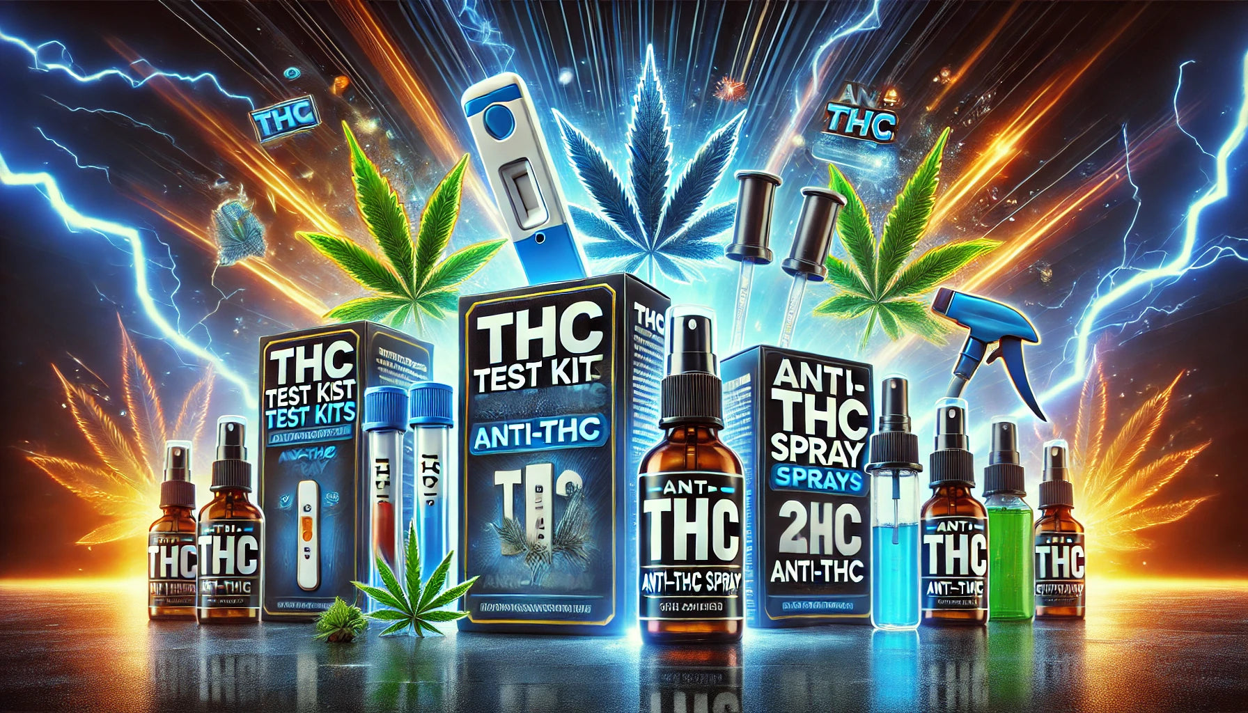 SPRAY ANTI-THC, TEST SALIVAIRE