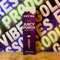 Puff sans CBD, 600 puffs, Juicy Punch