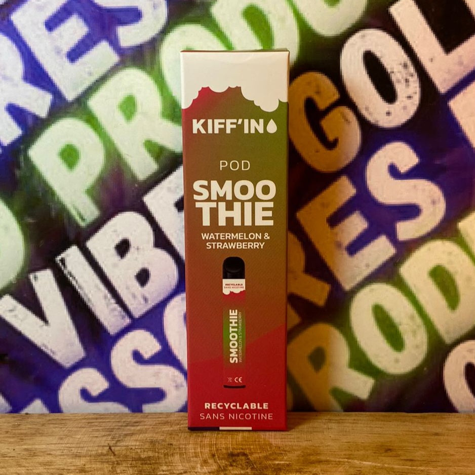 Puff sans CBD, 600 puffs, Smoothie