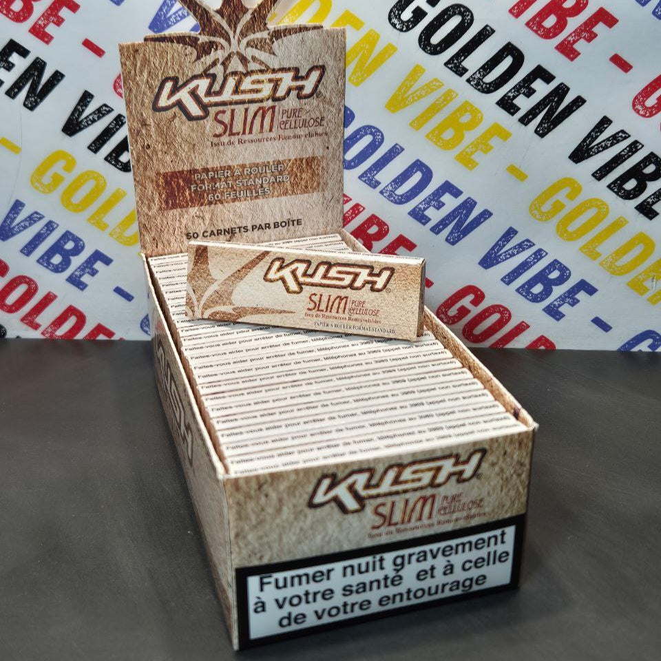 FEUILLES A ROULER KUSH PURE CELLULOSE SLIM