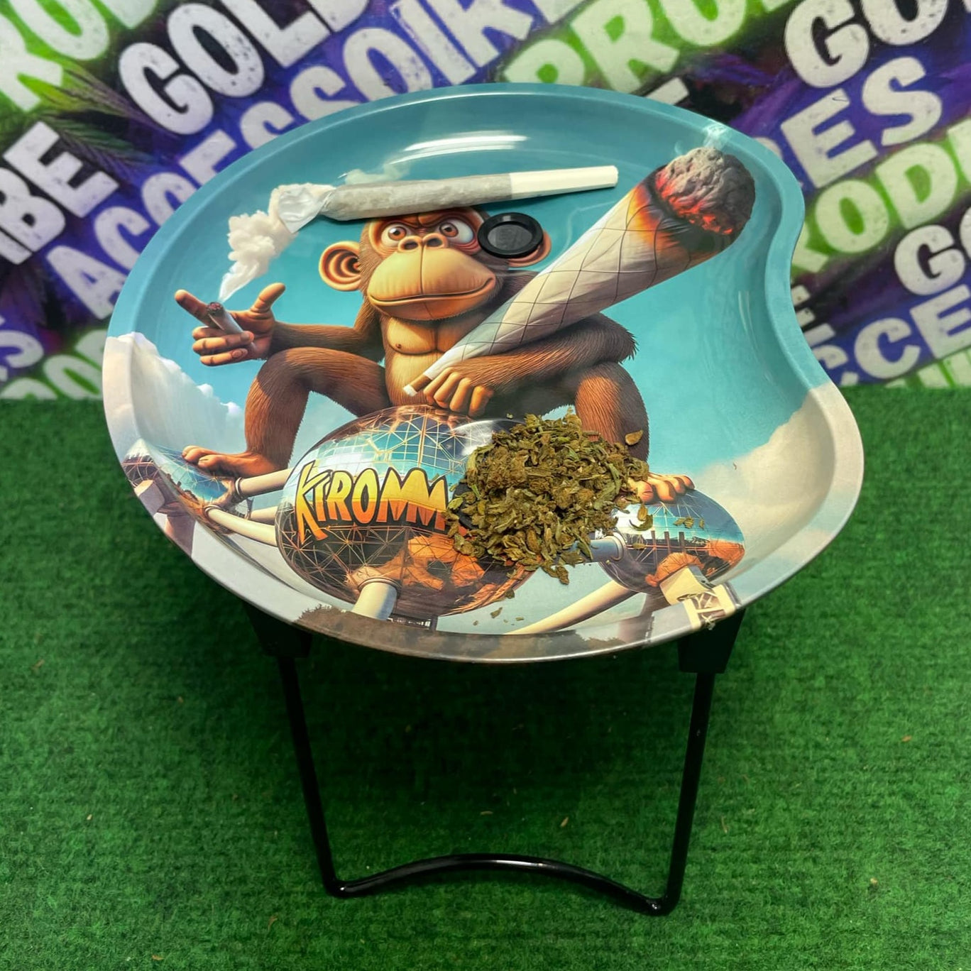 PLATEAU THE ROLLING TRAY V2 (MONKEY)