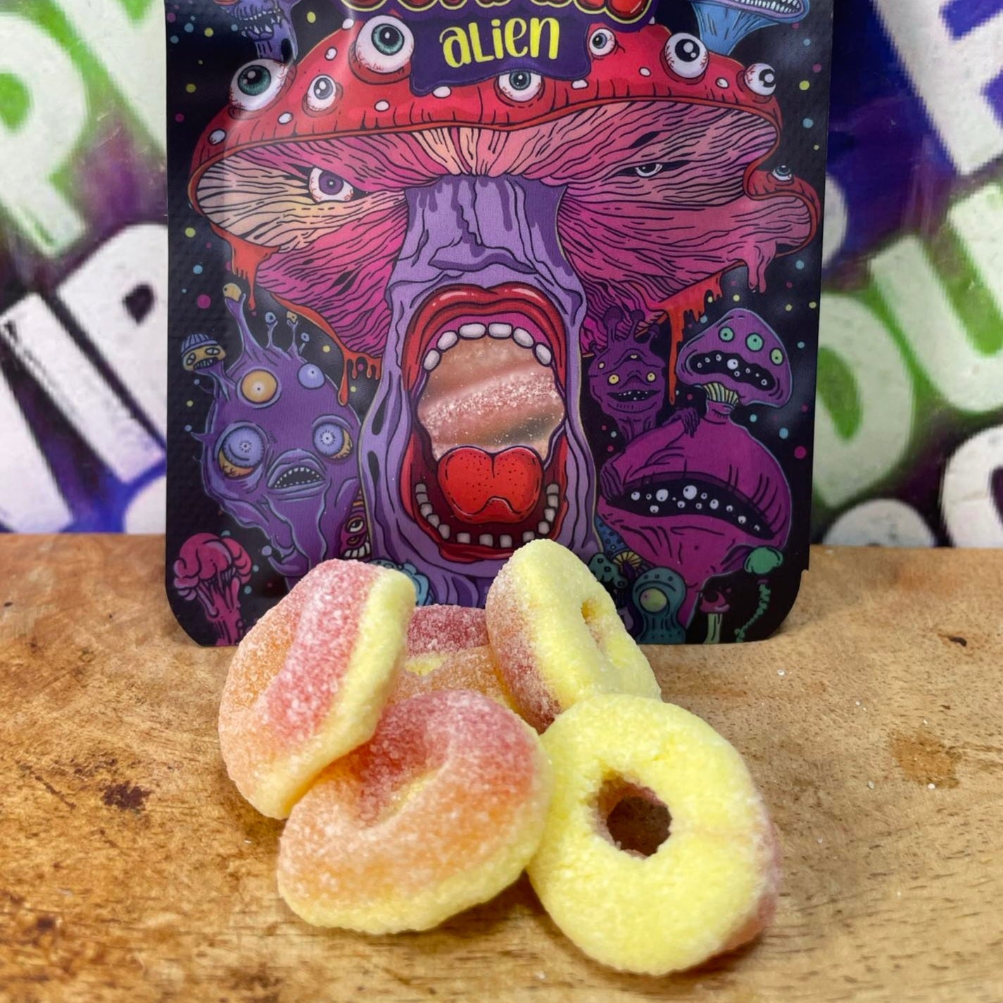 EUPHORIA MAGIC MUSCIMOL GUMMIES ALIEN