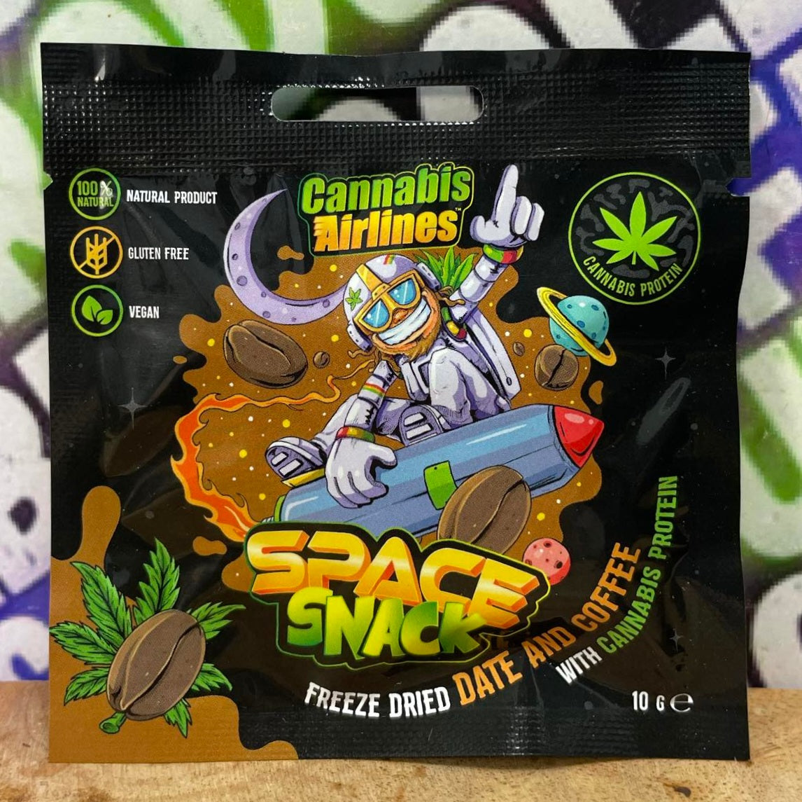 SPACE SNACK CANNABIS & COFFEE 10GR