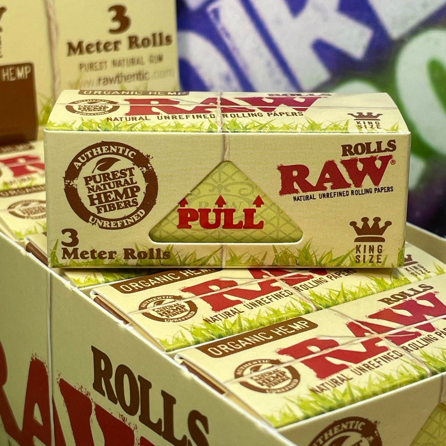 RAW ROLLS ORGANIC 3M