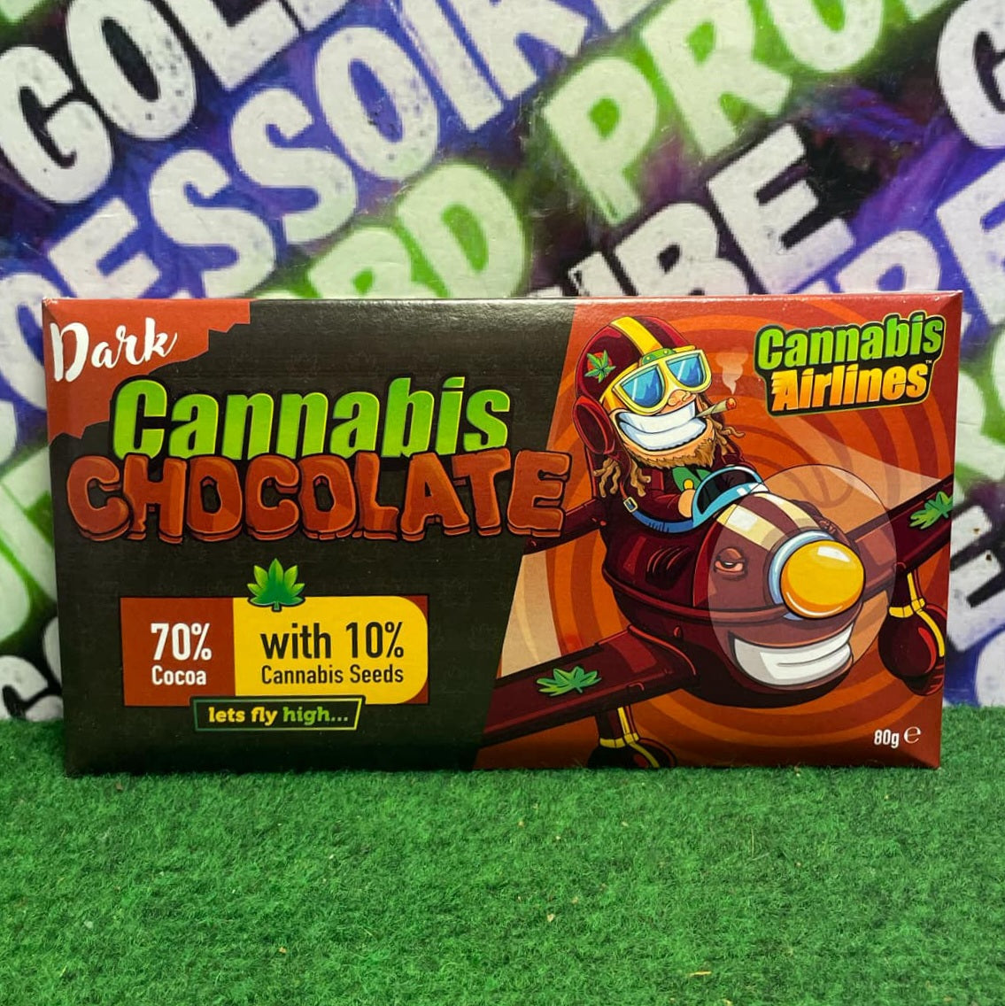 CANNABIS AIRLINES CHOCOLAT NOIR