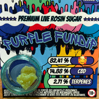 PURPLE FUNDIP LIVE ROSIN (Δ-9 THC)