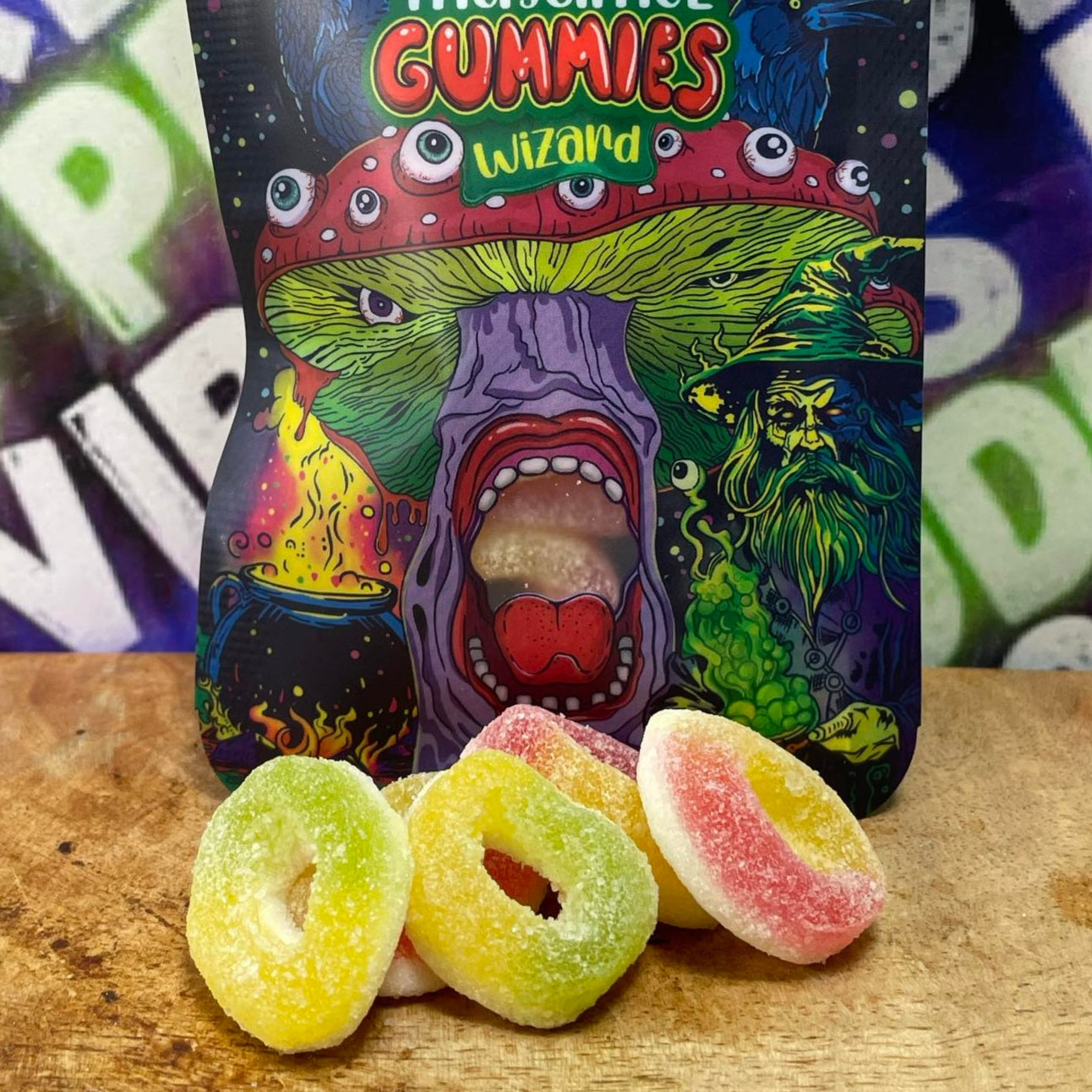 EUPHORIA MAGIC MUSCIMOL GUMMIES WIZARD