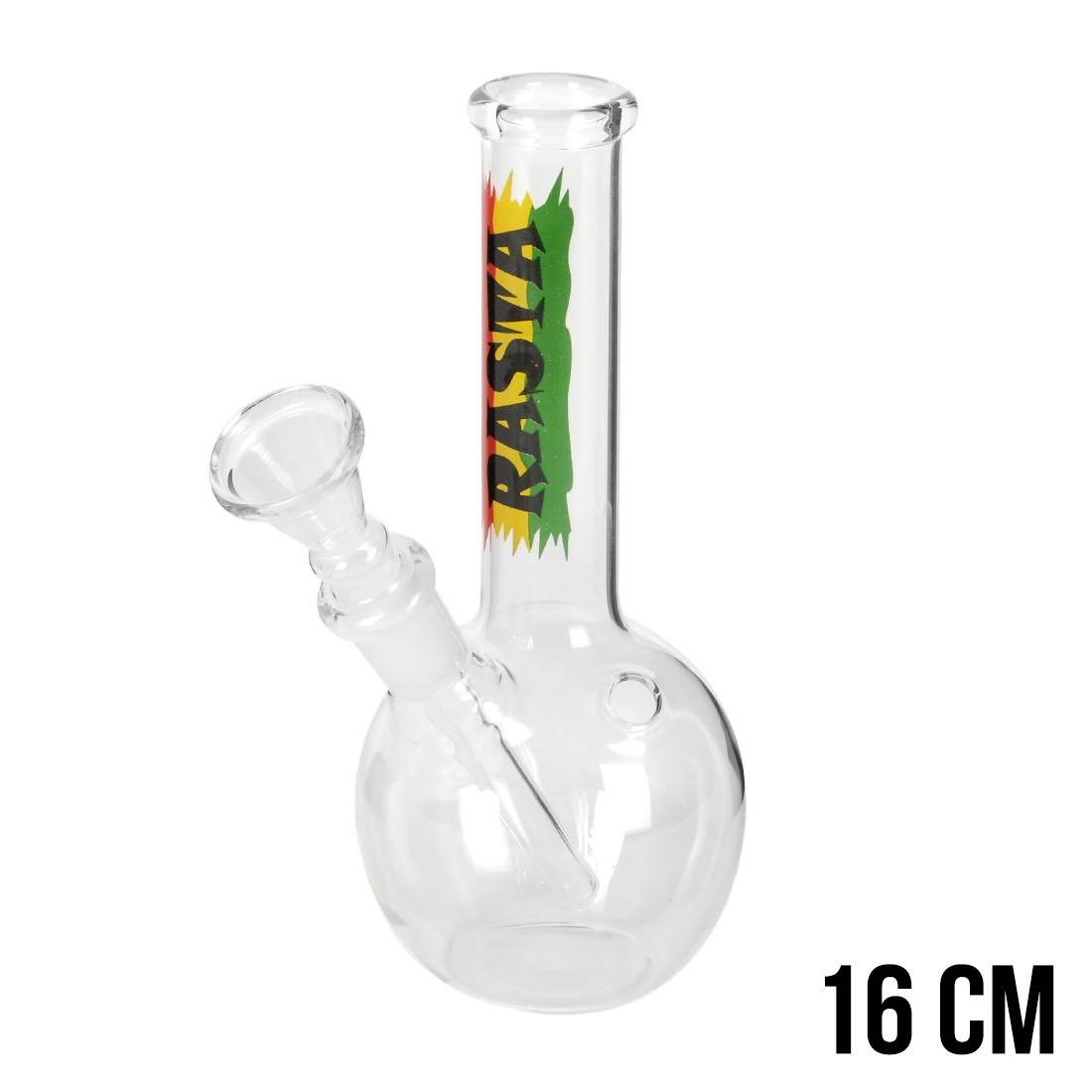 BANG EN VERRE RASTA FLAG