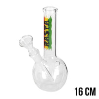 BANG EN VERRE RASTA FLAG