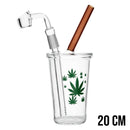 BANG EN VERRE OIL CUP LEAF 20CM