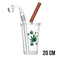 BANG EN VERRE OIL CUP LEAF 20CM