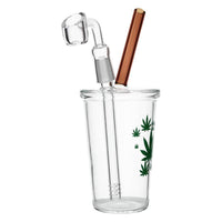 BANG EN VERRE OIL CUP LEAF 20CM