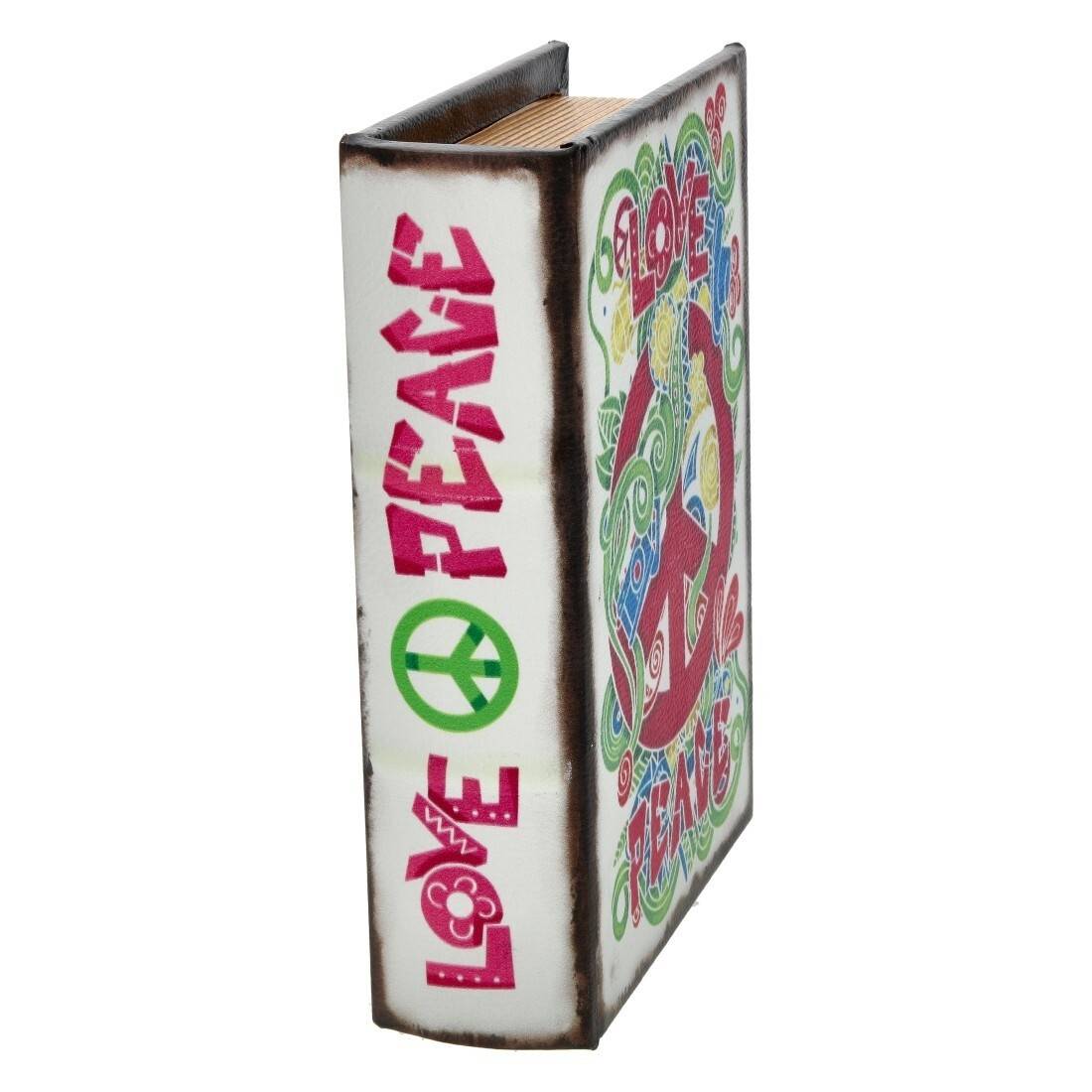 BOITE CACHETTE LIVRE LOVE AND PEACE