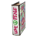 BOITE CACHETTE LIVRE LOVE AND PEACE