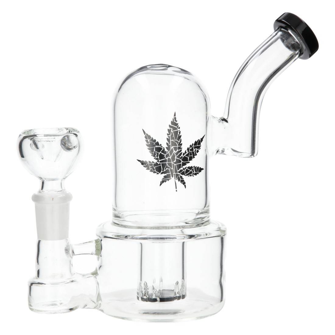 BUBBLER DOM RIG LEAF 16CM