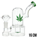 BUBBLER DOM RIG LEAF 16CM