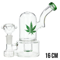 BUBBLER DOM RIG LEAF 16CM