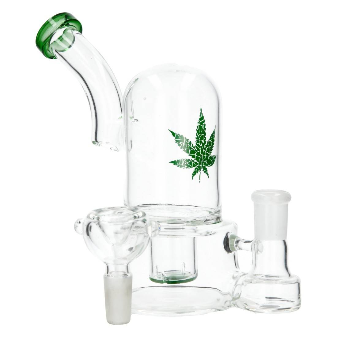 BUBBLER DOM RIG LEAF 16CM