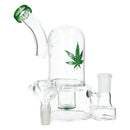 BUBBLER DOM RIG LEAF 16CM