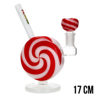 BUBBLER LOLLIPOP SWIRL 17CM