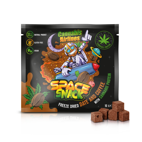 SPACE SNACK CANNABIS & COFFEE 10GR