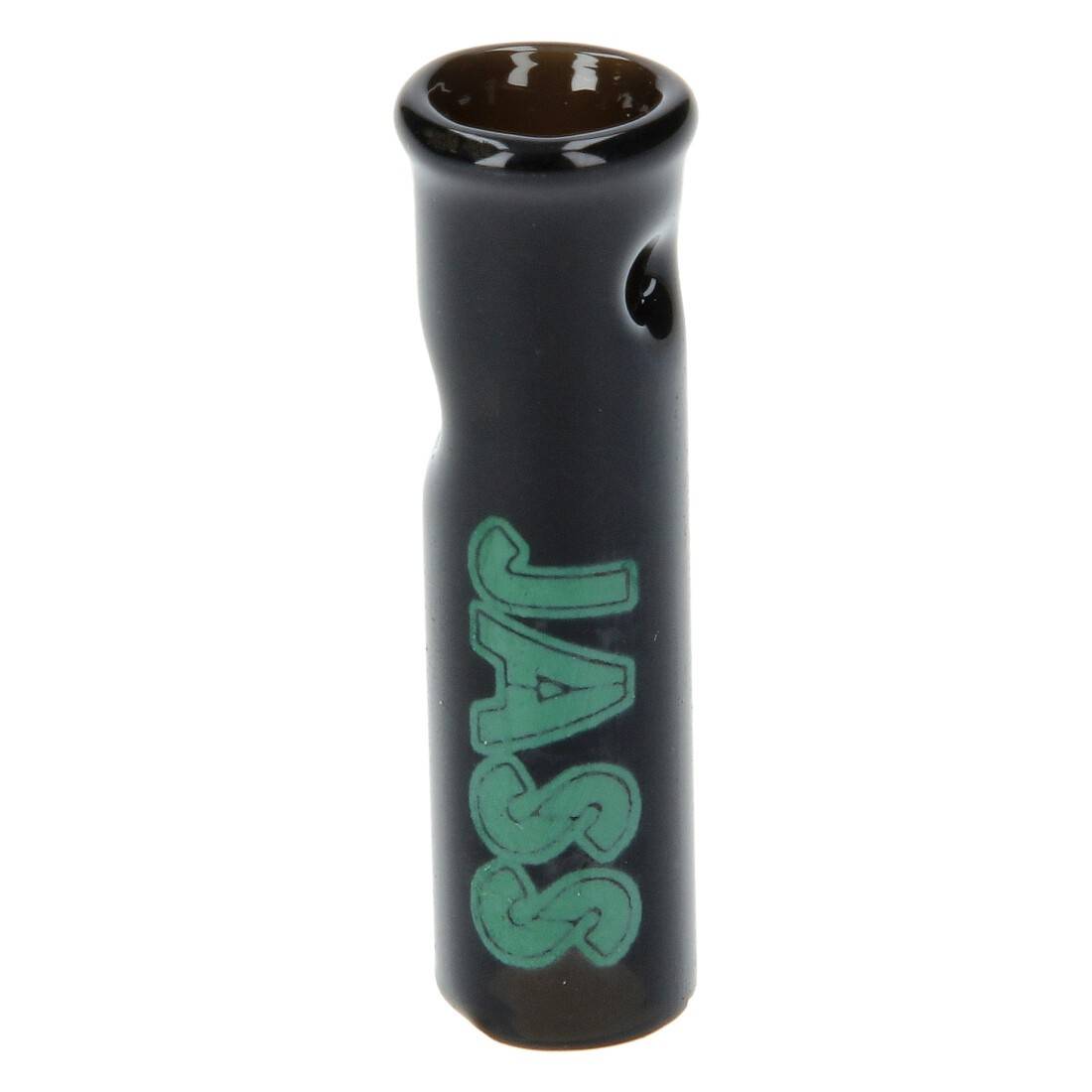 FILTRE EN VERRE JASS EMBOUT ROND BLACK 8MM