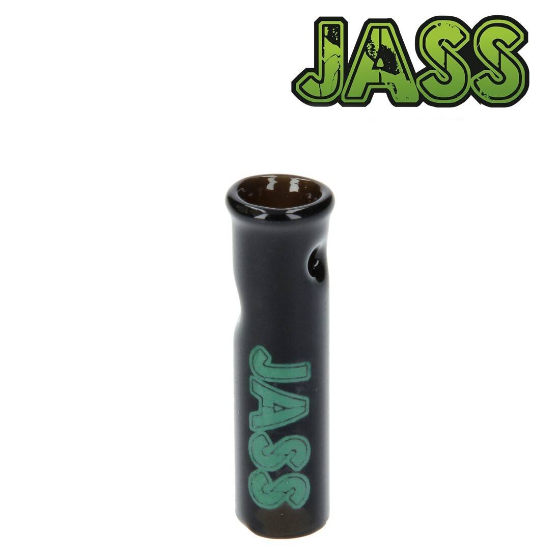 FILTRE EN VERRE JASS EMBOUT ROND BLACK 8MM