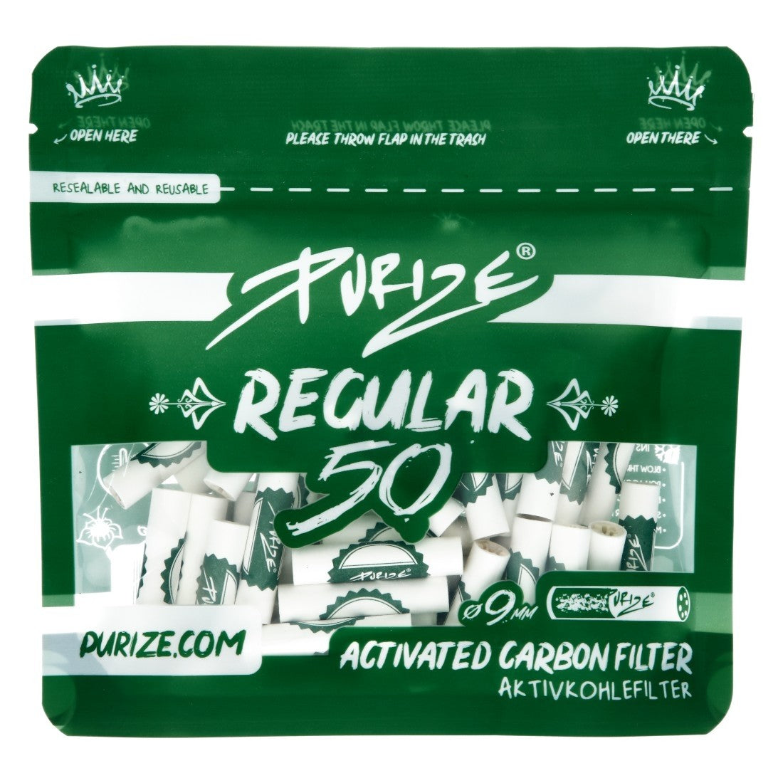FILTRES PURIZE REGULAR AU CHARBON ACTIF