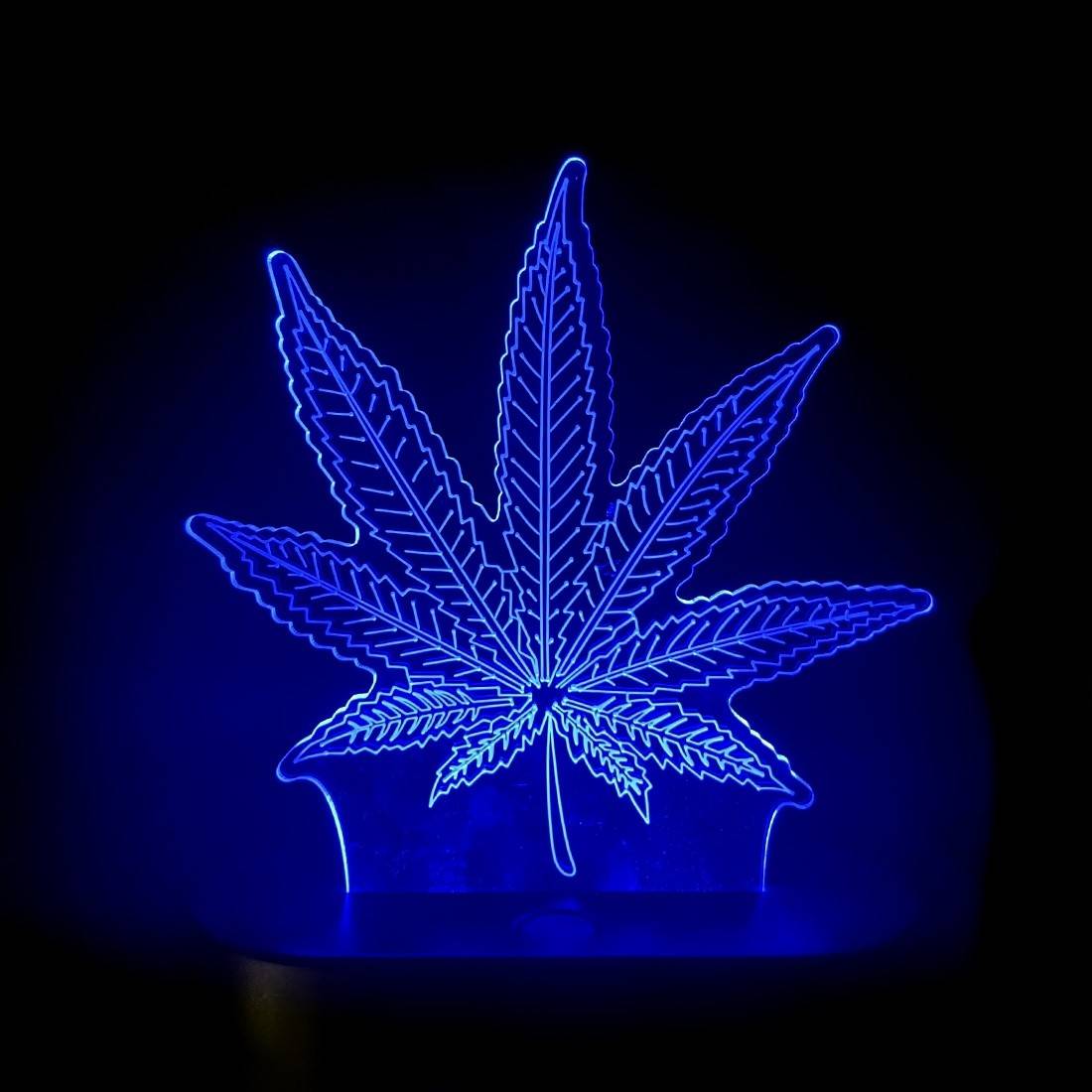 LAMPE 3D LEAF USB