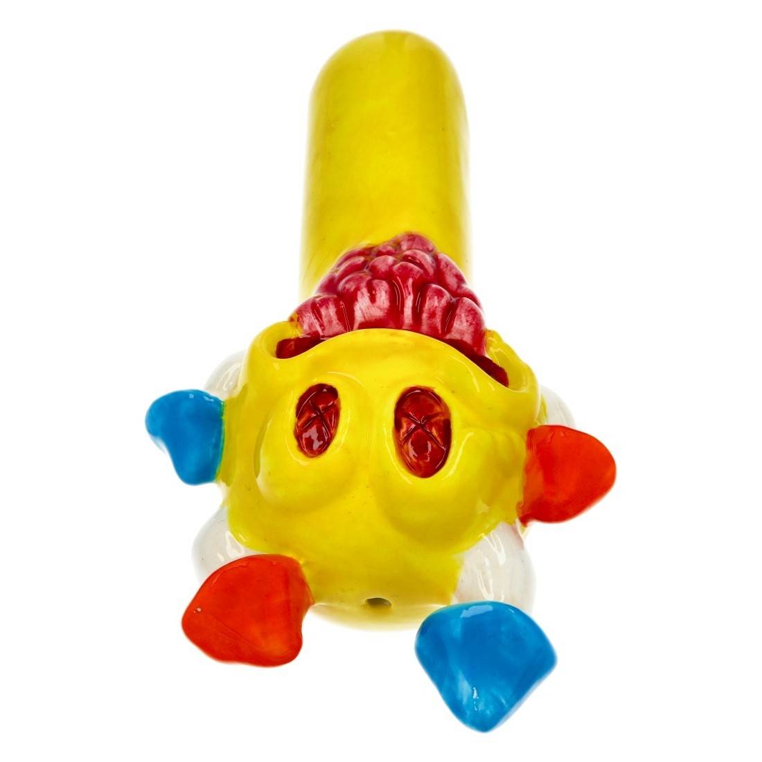 PIPE EN CERAMIQUE SMILEY AND MUSHROOMS 14CM