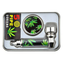 PIPE METAL RAGGA LEAF DESIGN