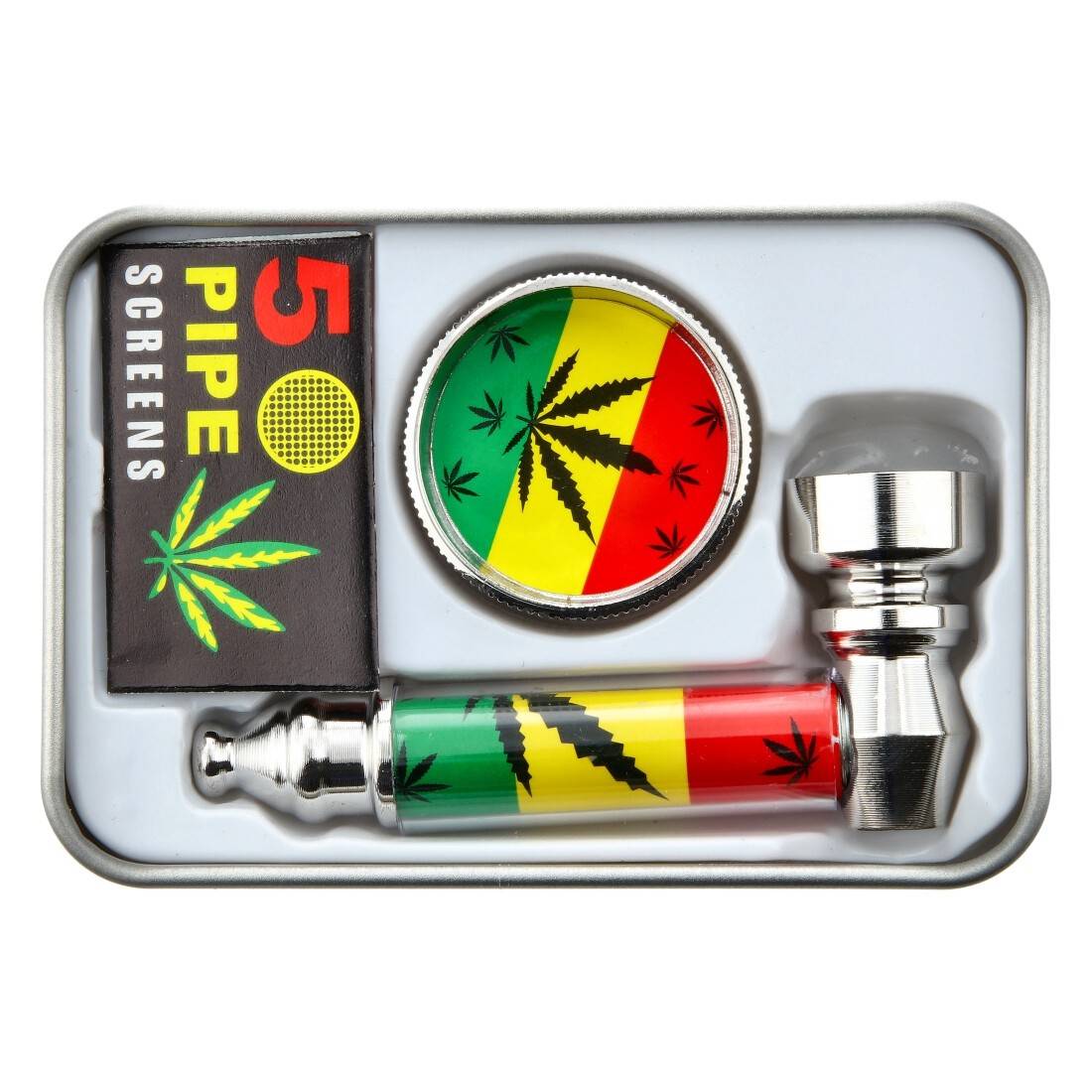 PIPE METAL RAGGA LEAF DESIGN