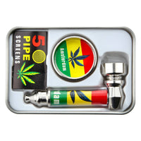 PIPE METAL RAGGA LEAF DESIGN