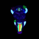 PIPE VERRE PULSAR RAINBOW PUKING SKULL 14CM