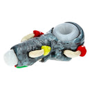 PIPE VERRE PULSAR RAINBOW PUKING SKULL 14CM