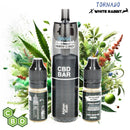 PUFF TORNADO X WHITE RABBIT CBD 1000MG AFGHAN KUSH 15000 PUFFS
