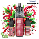 PUFF TORNADO X WHITE RABBIT CBD 1000MG STRAWBERRY KUSH 15000 PUFFS