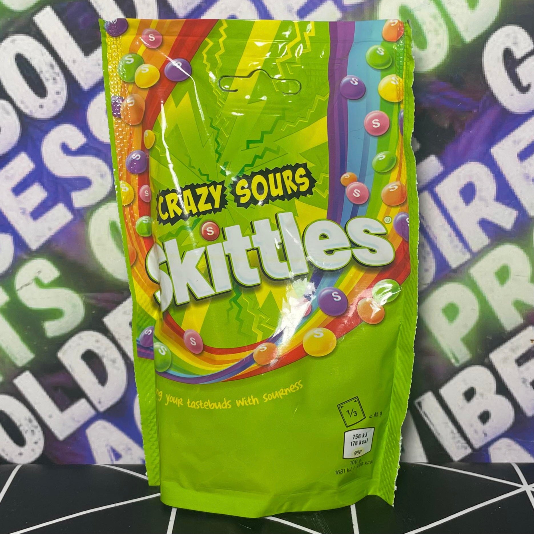 SKITTLES CRAZY SOURS – Golden Vibe