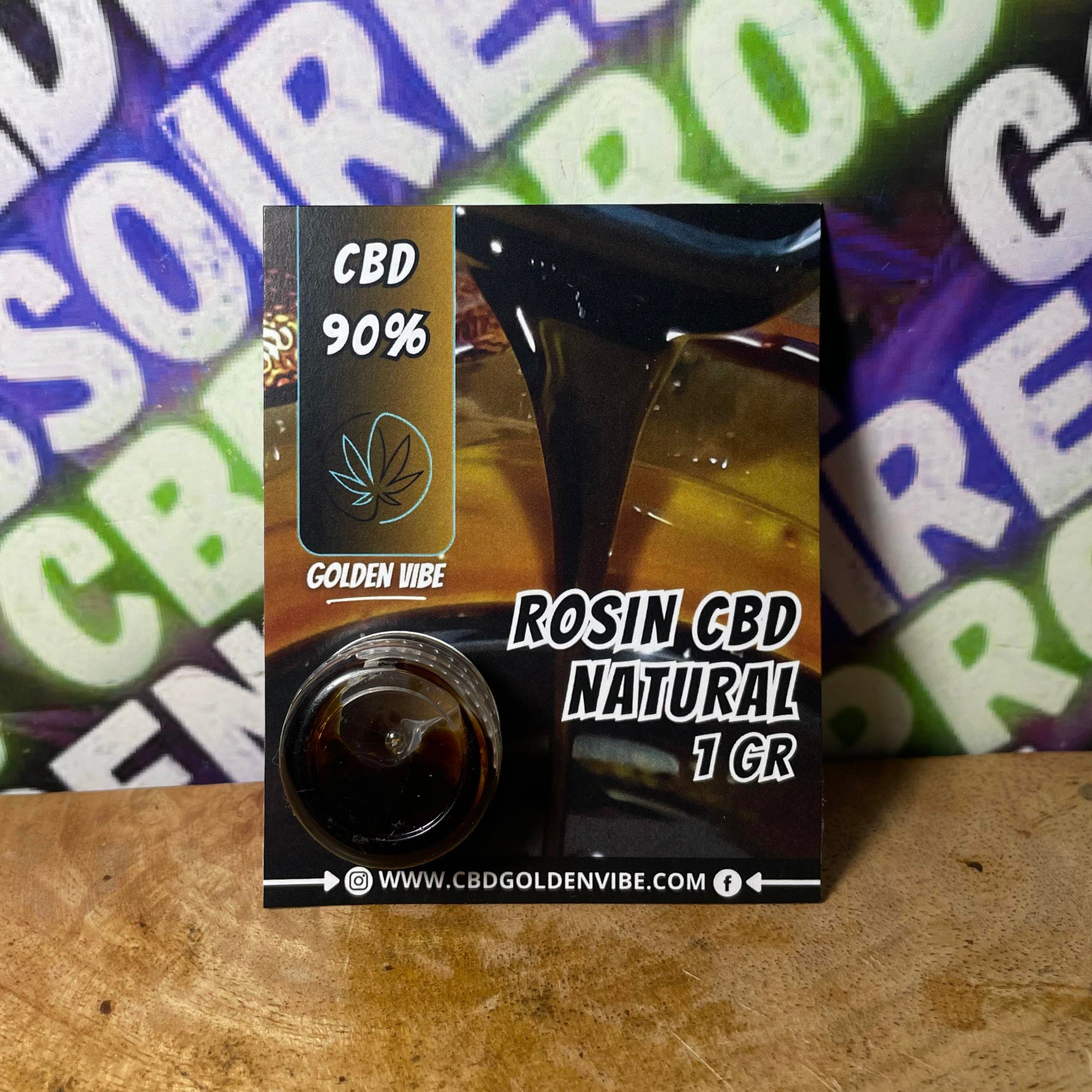 ROSIN NATURAL CBD 90% - 1GR