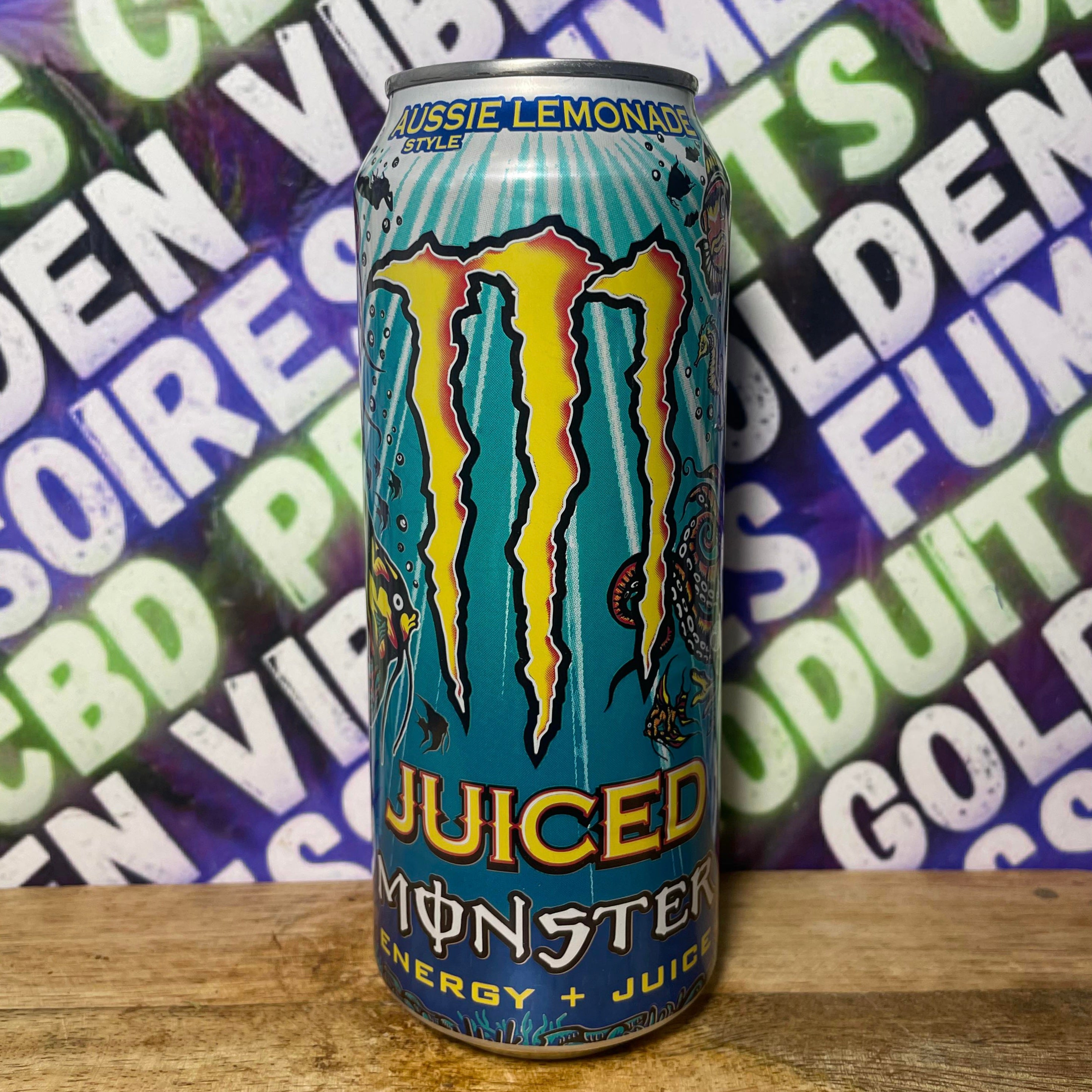 MONSTER ENERGY JUICED AUSSIE LEMONADE STYLE