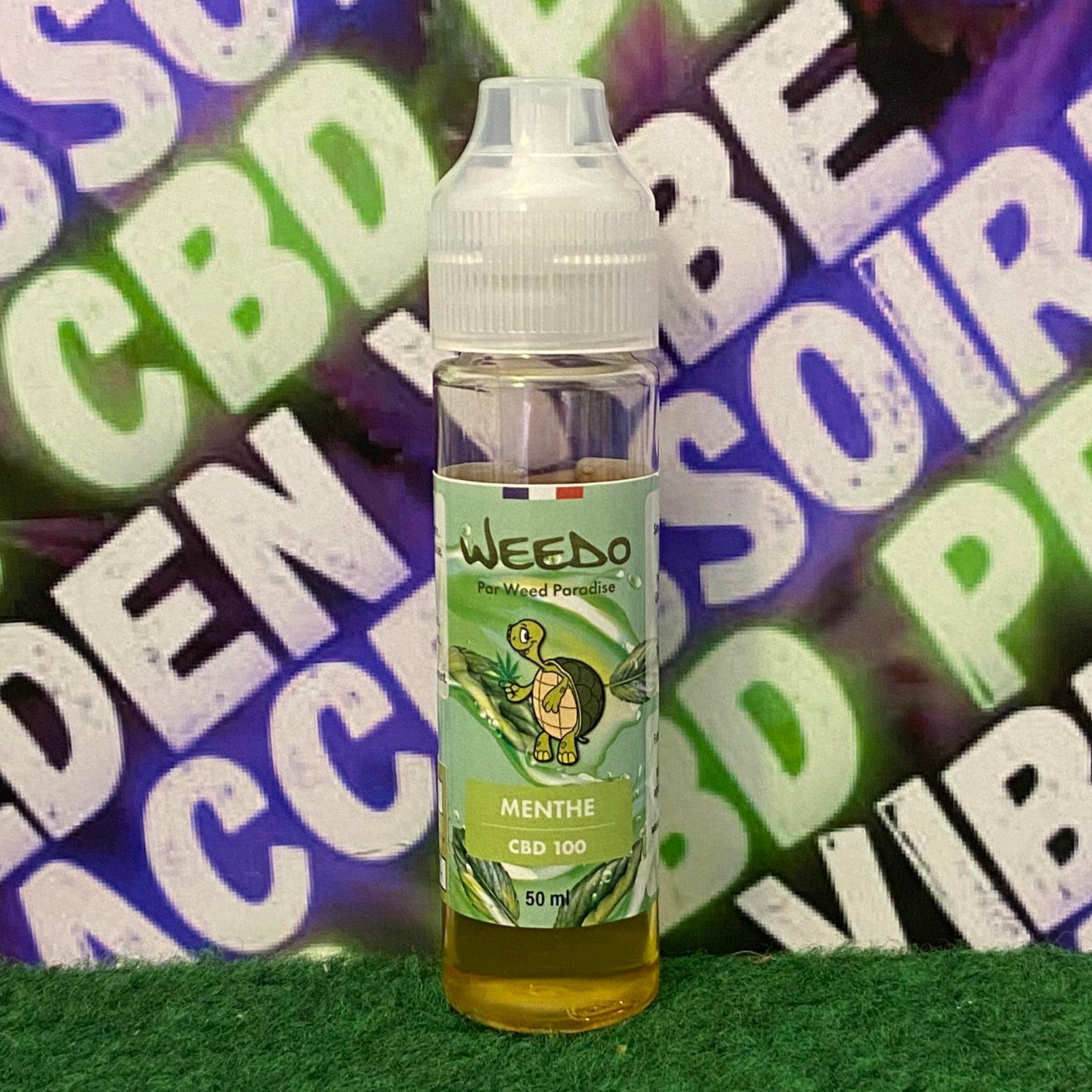 E-LIQUIDE WEED PARADISE ARÔMES MENTHE CBD