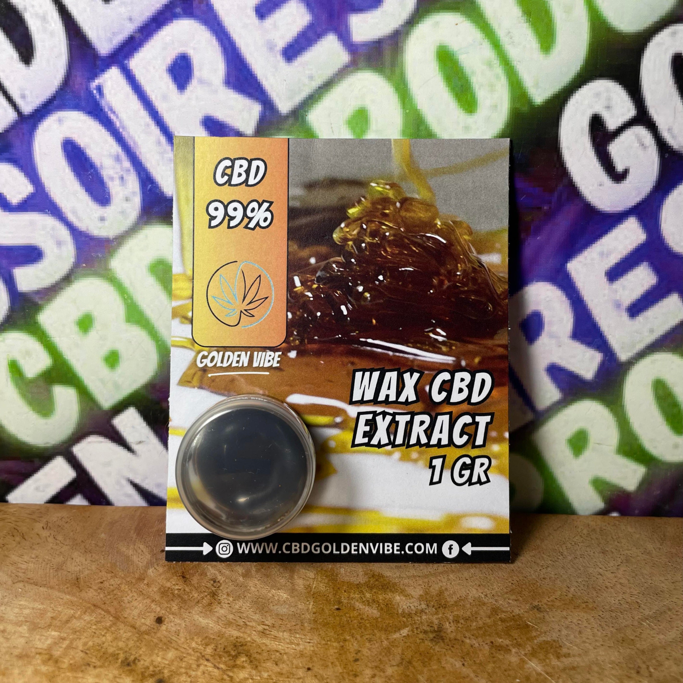 WAX EXTRACT CBD 99% - 1GR