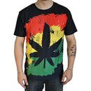 T-SHIRT CANNABIS RASTA