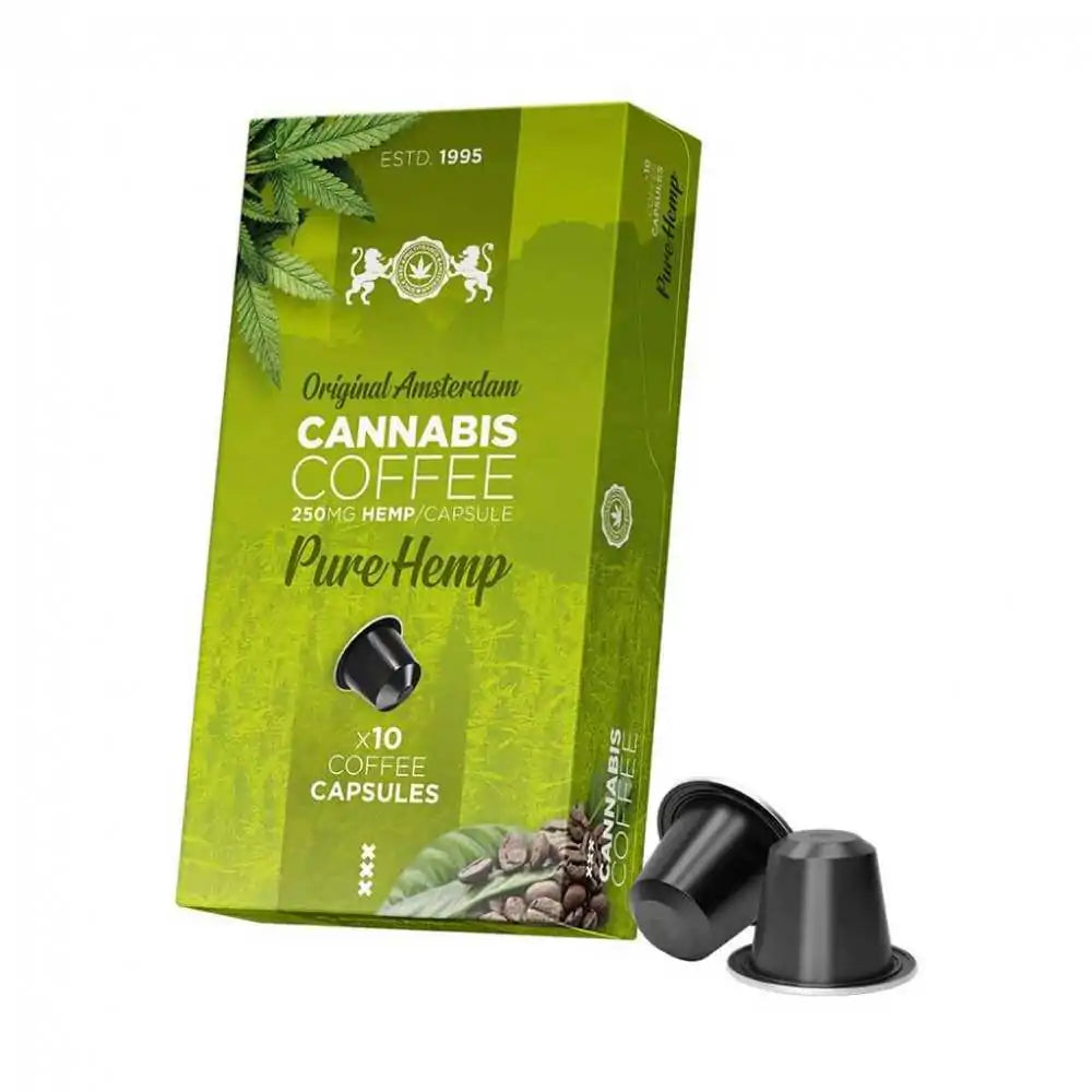 Café en Capsules à l'Huile de Chanvre | Pure Hemp, Multitrance